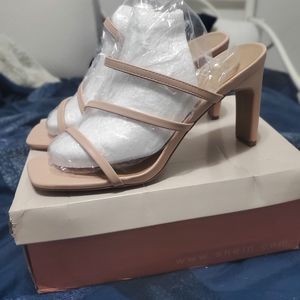 Open toe heels